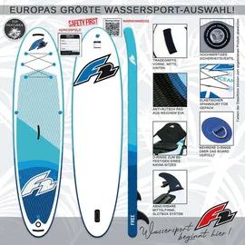 F2 Stand up Paddle Board FREE 11,6 x 0,12 m Blau