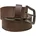 Leather Imitation Belt Gürtel Brown L