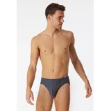 SCHIESSER Slip Baumwoll-Stretch gestreift blau XL 2er Pack