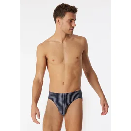 SCHIESSER Slip Baumwoll-Stretch gestreift blau XL 2er Pack