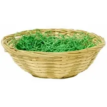 Böttcher-AG Osterkörbchen Bambuskorb, Korb mit grünem Ostergras, Ø 20cm