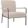 Svita Loungesessel KYLE Textil 70 x 80 x 75 cm Beige Relaxsessel