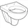 Geberit Renova Compact Wand-Tiefspül-WC mit WC-Sitz Weiß KeraTect