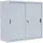Lüllmann 550140 Aktenschrank 120 x 45 x 109 cm lichtgrau