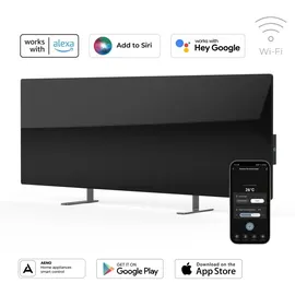AENO GH2S Intelligentes Infrarot-Heizpaneel 700W Schwarz