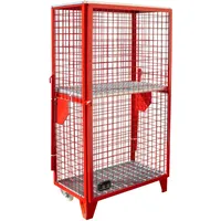 Bauer Südlohn Gasflaschen-Depot GFD-R 4, lackiert, Feuerrot