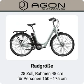 Agon Aurora 28 Zoll RH 48 cm Unisex grau