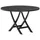 VCM Kenya Gartentisch 120 x 120 x 75 cm Schwarz