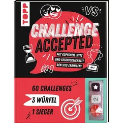 Challenge accepted! Mit 3 Würfeln und 60 Challenges