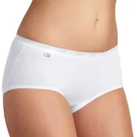 SLOGGI BASIC+ Midi-Slip 4er-Pack Weiß 42