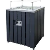 ACTIVA Gas-Feuerstelle mit Glasschutz