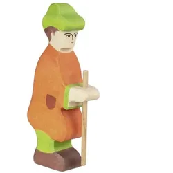 HOLZTIGER Hirte mit Stab