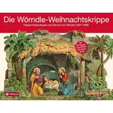 Tyrolia Verlagsanstalt Gm Die Wörndle-Weihnachtskrippe. Original-Krippenbogen Von Edmund Von Wörndle (1827-1906). Mit 81 Figuren Samt Grotte Und Hintergrund: ... Grotte und Hintergrund. ... zum Ausschneiden