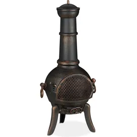 Relaxdays Großer Terrassenofen