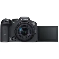 Canon EOS R7+RF-S 3,5-6,3/18-150mm IS STM + EF EOS R mit Objektiv-Steuerring