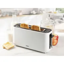 DOMO collection DOMO DO962T Toaster stufenloser Temperaturregler, Cool-Touch-Gehäuse Weiß
