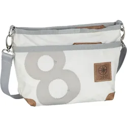 360Grad Beuteltasche Deern Lütt Weiß/Grau Damen 