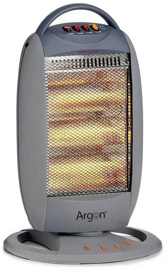 Halogen-Heizung 1200 W Grau