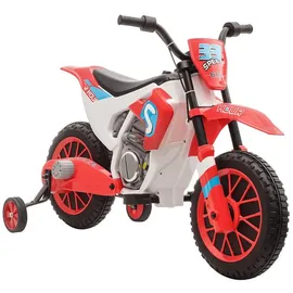 Homcom Elektro-Kindermotorrad 3-8 km/h rot (1-tlg)
