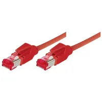 Tecline (77920R) Netzwerkkabel rot, 20,0 m Ölbeständiges Spezialkabel f (S/FTP, CAT6a, 20 m),