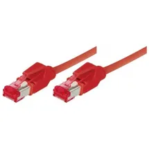 Tecline (77920R) Netzwerkkabel rot, 20,0 m Ölbeständiges Spezialkabel f (S/FTP, CAT6a, 20 m),