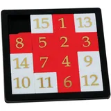 GOWI 360-74 Schiebepuzzle XXL, Logikspielzeug, Schwarz/Rot