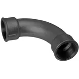 Schmidt, Hermann Hermann Schmidt Temperguss Bogen DN 15, 1/2", 90Grad Innengewinde, lang, schwarz