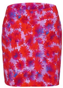 Alberto Lissy Flower Jersey Damen Rock Skort rot