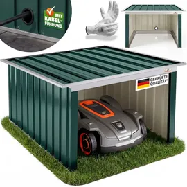 Gardebruk Mährobotergarage Pultdach Metall 89x90x54cm