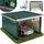 Gardebruk Mährobotergarage Pultdach Metall 89x90x54cm