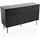 hjh living KARBY S 120 x 75 x 40 cm Schwarz