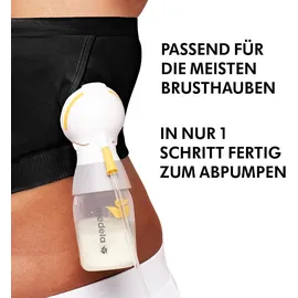 Medela Hands-Free – Einfaches Abpumpen mit adaptivem Stretch einfachen Milchfluss