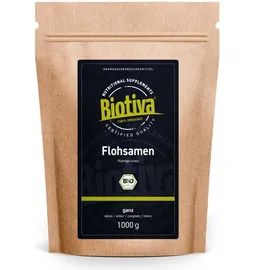 Biotiva Flohsamen ganz 1000 g