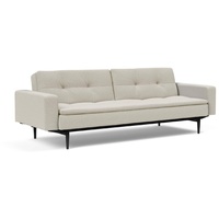 INNOVATION LIVING Schlafsofa mit Armlehnen Dublexo Styletto schwarz Stoff Beige Natural