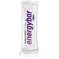 Edgar Energybar Energieriegel vegan Geschmack Plum/Poppy 50 g