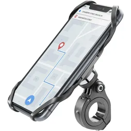 Interphone Rider Pro - Universal | Runder Lenker-Smartphone-Halter für Fahrrad und Motorrad – 360-Grad-Drehung – für Smartphones zwischen 4 und 6,5 Zoll