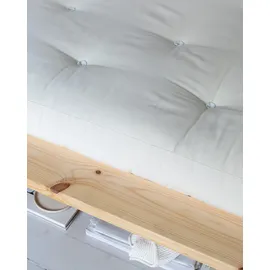 Karup Design Triple LATEX Futon Matratze 160 x 200 cm, naturweiß