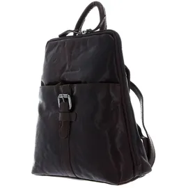 Spikes & Sparrow City Rucksack Leder 27 cm Braun