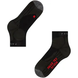 Falke TE2 Short Damen Tennis Kurzsocken 1 Paar Schwarz 37-38