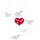 Flensted Mobiles Frieden und Liebe