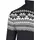Brandit Textil Cardigan "Brandit Herren Cardigan Norweger", Herren, Gr. XXL, schwarz-weiß (navy), 100% Polyacryl, mehrfarbig, normal, Rundhals, Strickjacken