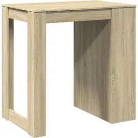 vidaXL Bartisch Sonoma-Eiche 102 x 70 x 103,5 cm Braun