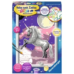 Ravensburger Malen-nach-Zahlen Einhorn mehrfarbig