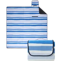 Wometo Picknickdecke blau 200 x 200 cm
