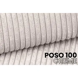 Deine Möbel 24 LOFT IV 160 x 200 cm H4 Beige/Grau/Schwarz