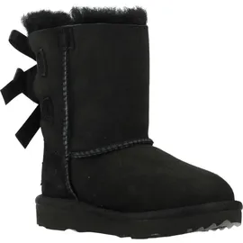 UGG Australia UGG Unisex Kinder Bailey Bow Ii Classic Boot, Schwarz, 22