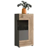 trendteam Freno Standschrank Grau / Nox Oak - Grau