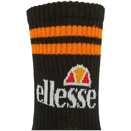 Ellesse PULLO SOCKS Tennissocken 3er Pack Schwarz 40-43