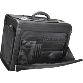 d & n Business & Travel 2-Rollen Cabin 35 cm / 21 l schwarz