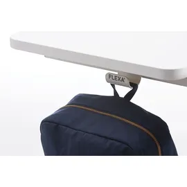 Flexa Taschenhaken Study Metall Weiß